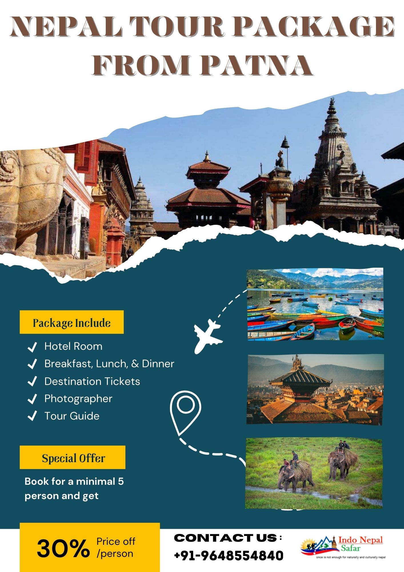 Nepal Holiday Package from Patna