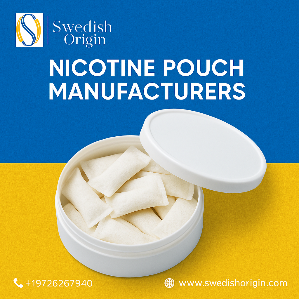 Nicotine pouch manufacturer swedish origin