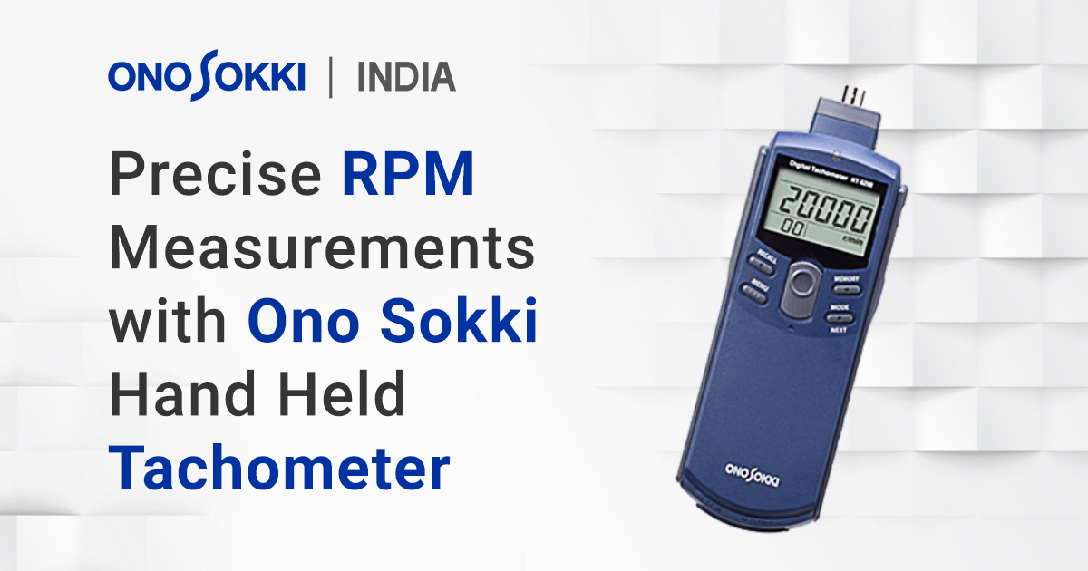 Non Contact RPM Detector - Ono Sokki India