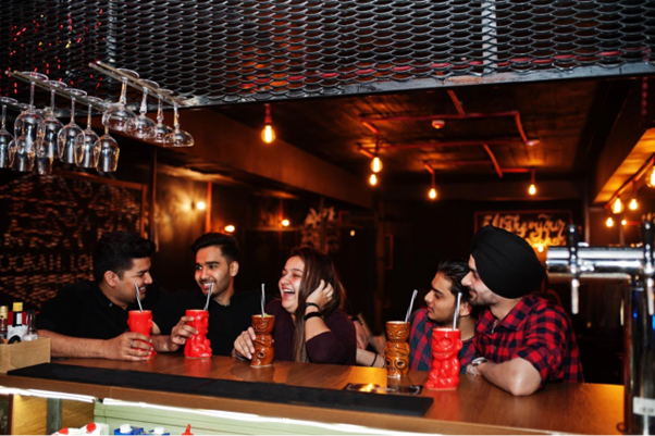 Nysa skybar - best pubs in bangalore