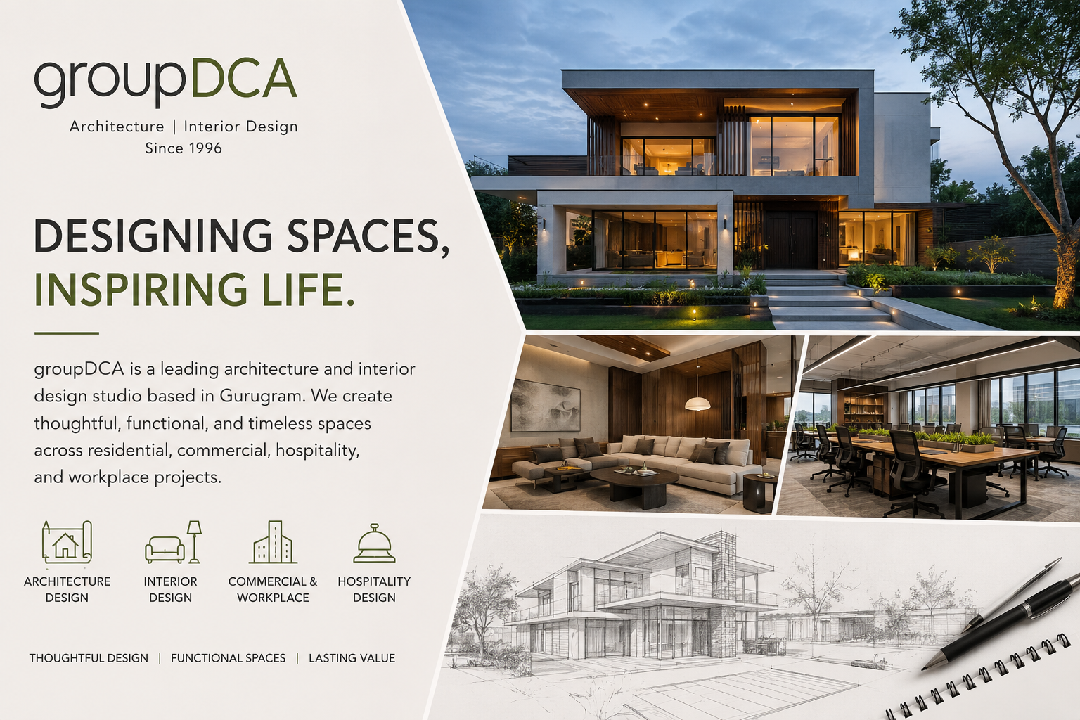 Office interior designers in gurgaon