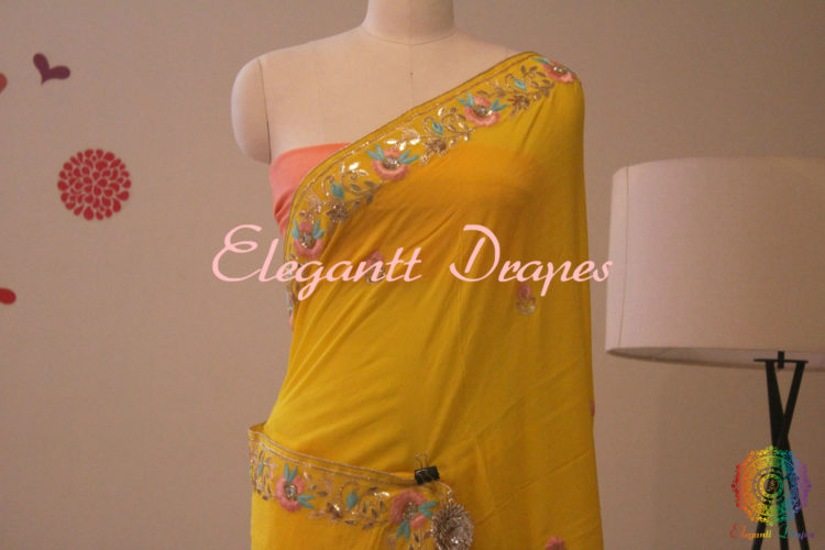 organza sarees online