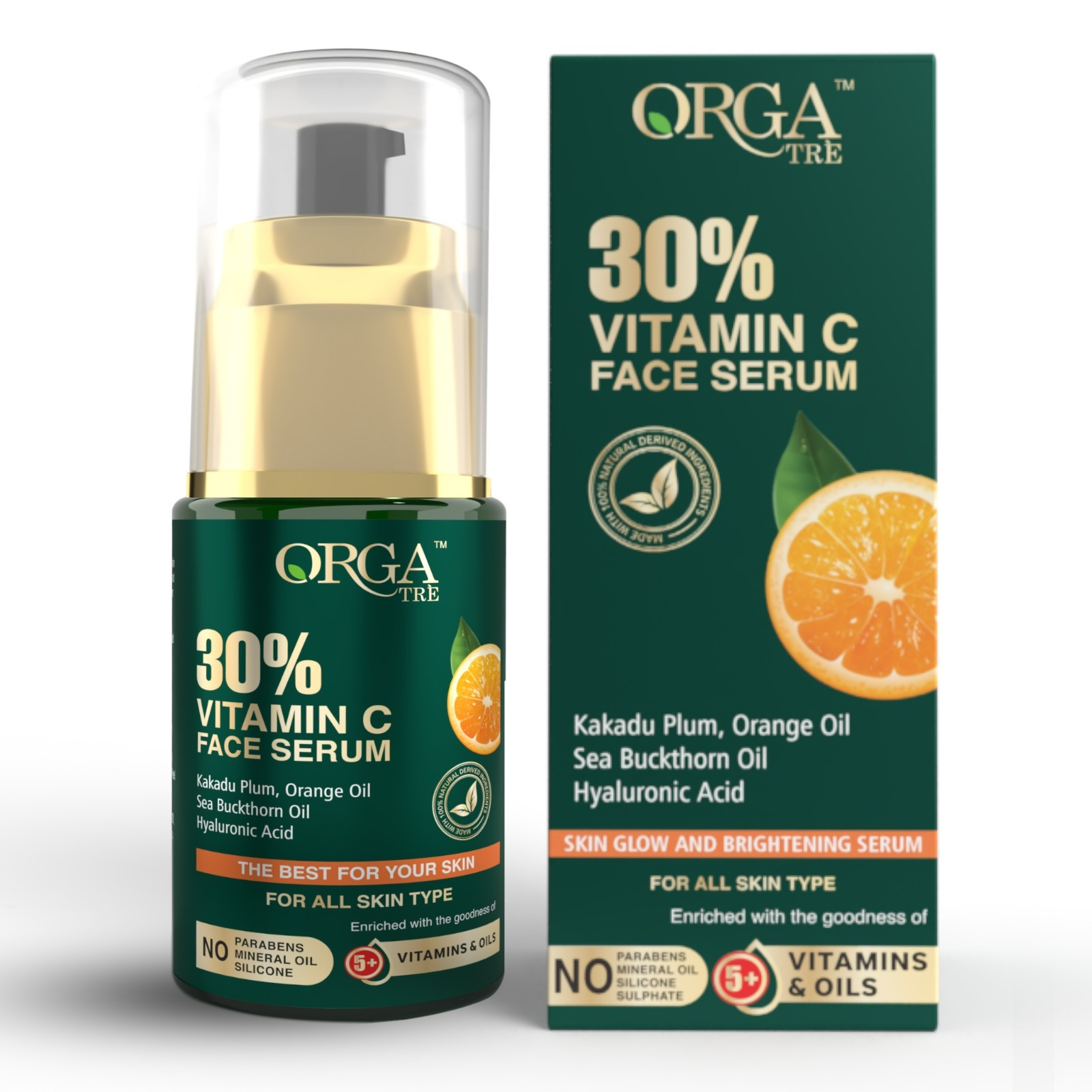 ORGATRE ORGANIC VITAMIN C SERUM