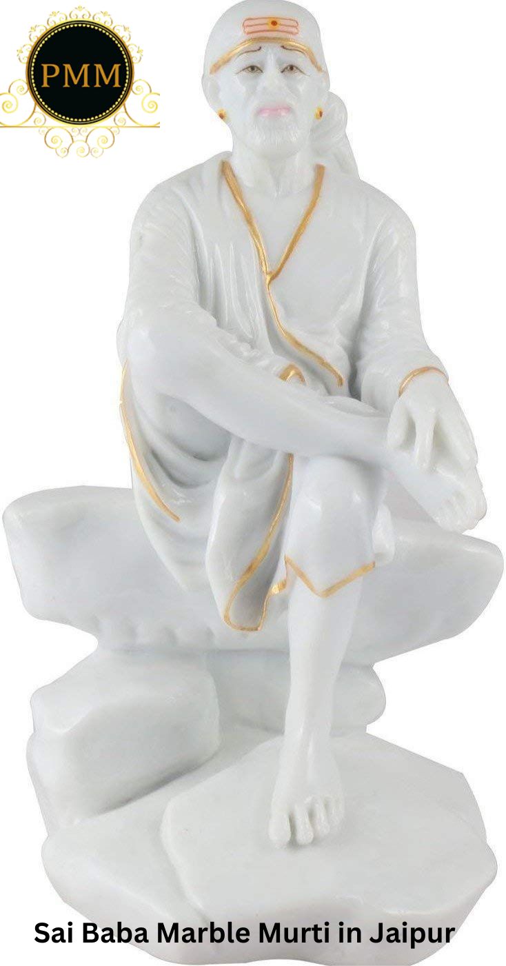 Original Sai Baba Marble Statue