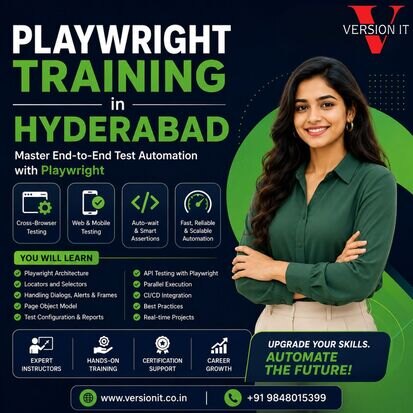 Playwright training in hyderabad automation experts