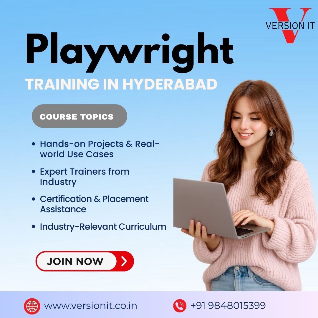 Playwright training in hyderabad to master test automation