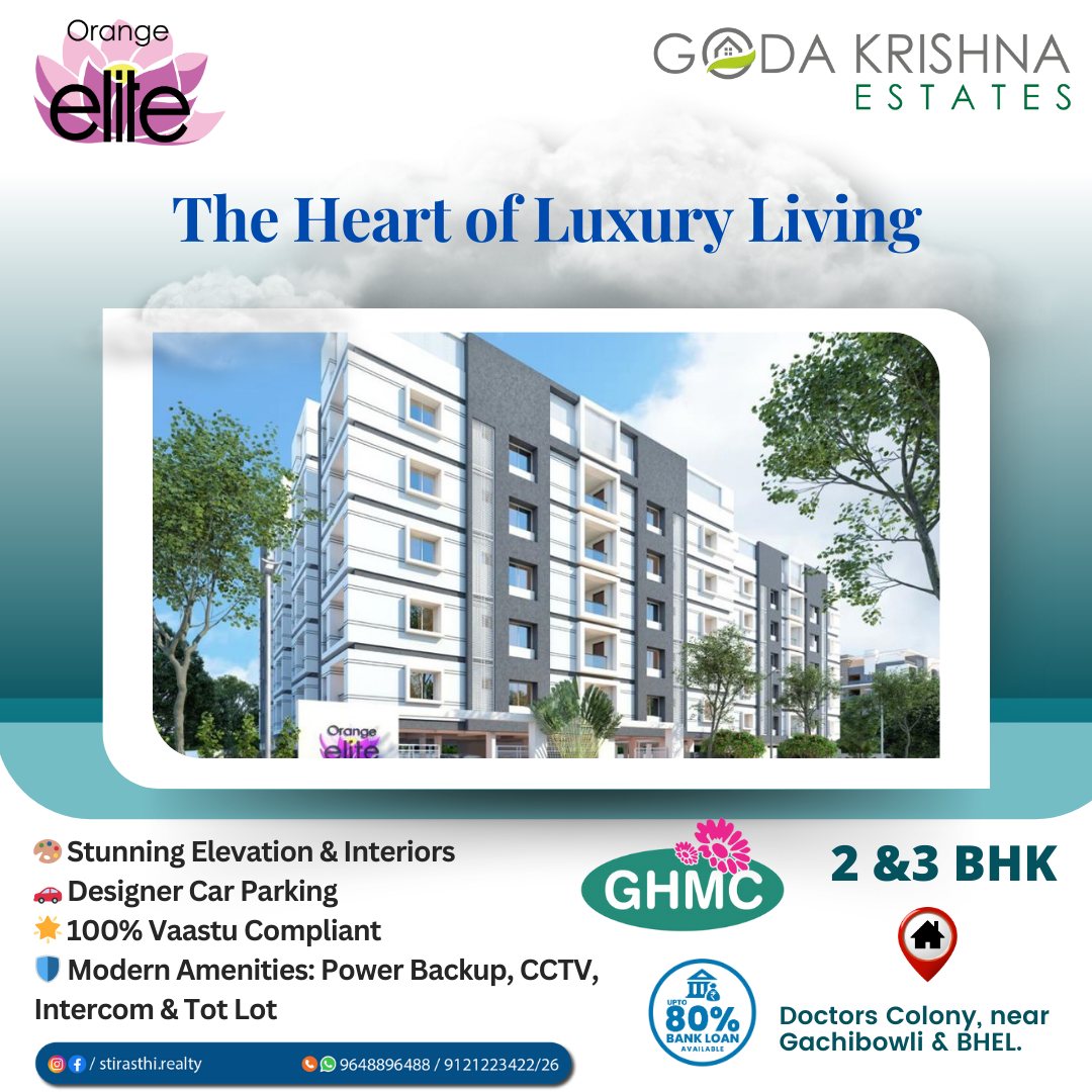 Explore Premium Flats for Sale at Lingampally