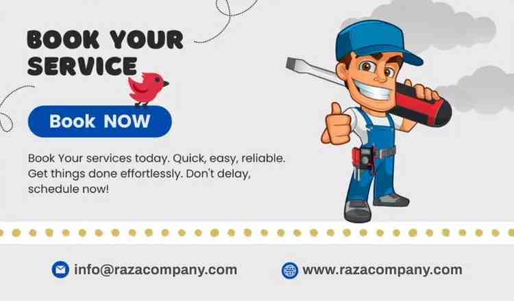 Raza company home appliances repair and services provider