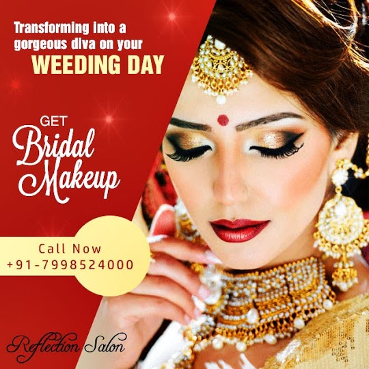 Reflection Unisex Salon - Best Bridal Makeup Artist in Karnal