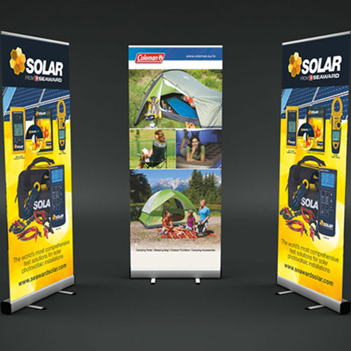 Rollup standee printing services in delhi