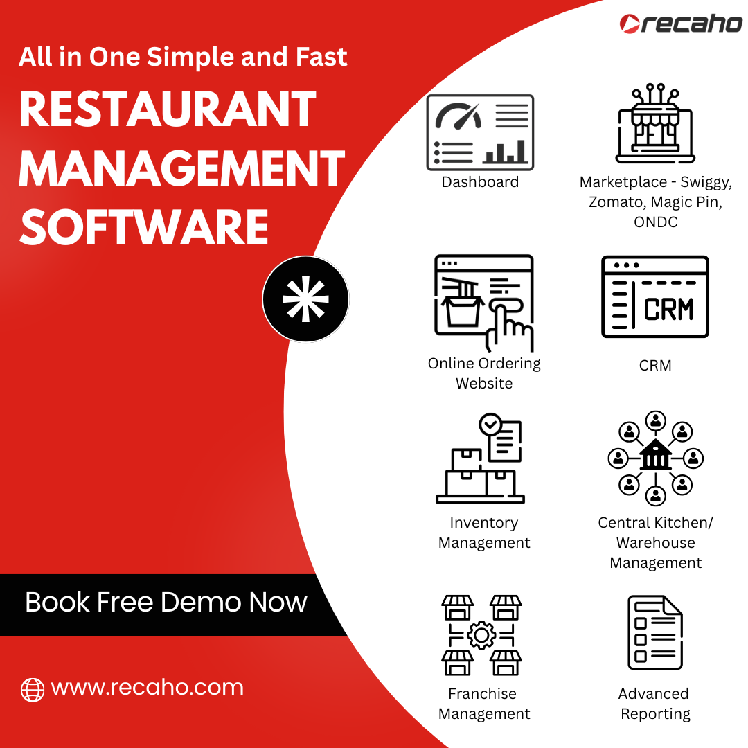 Run your restaurant like a pro with recaho
