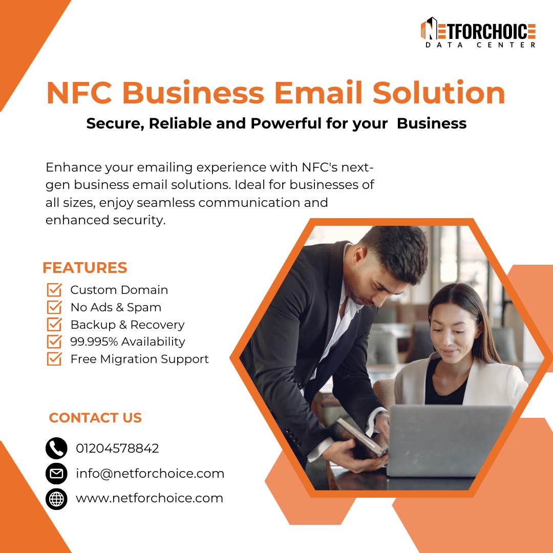 Secure and scalable business email hosting by netforchoice