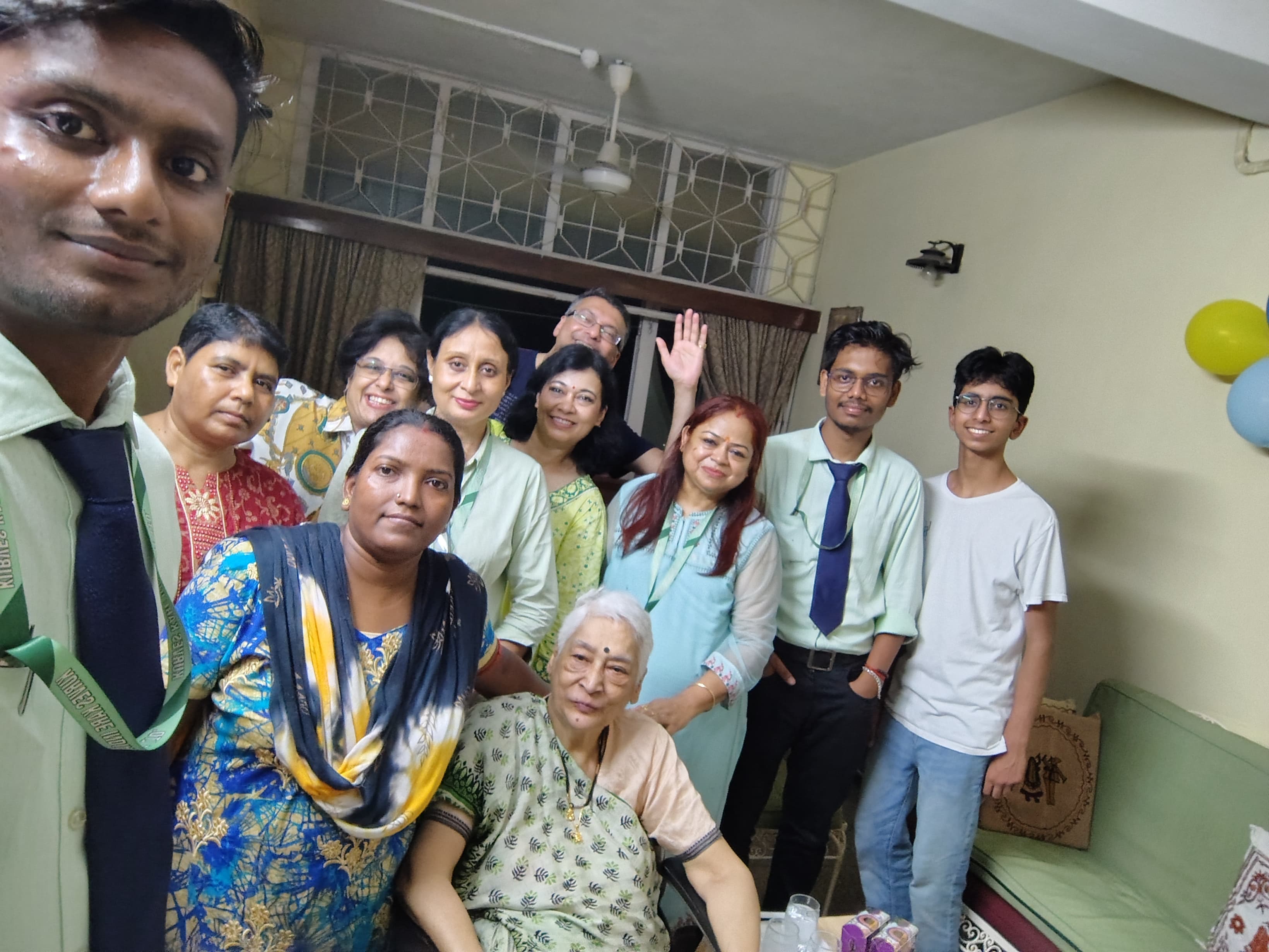 Senior citizen care in garia
