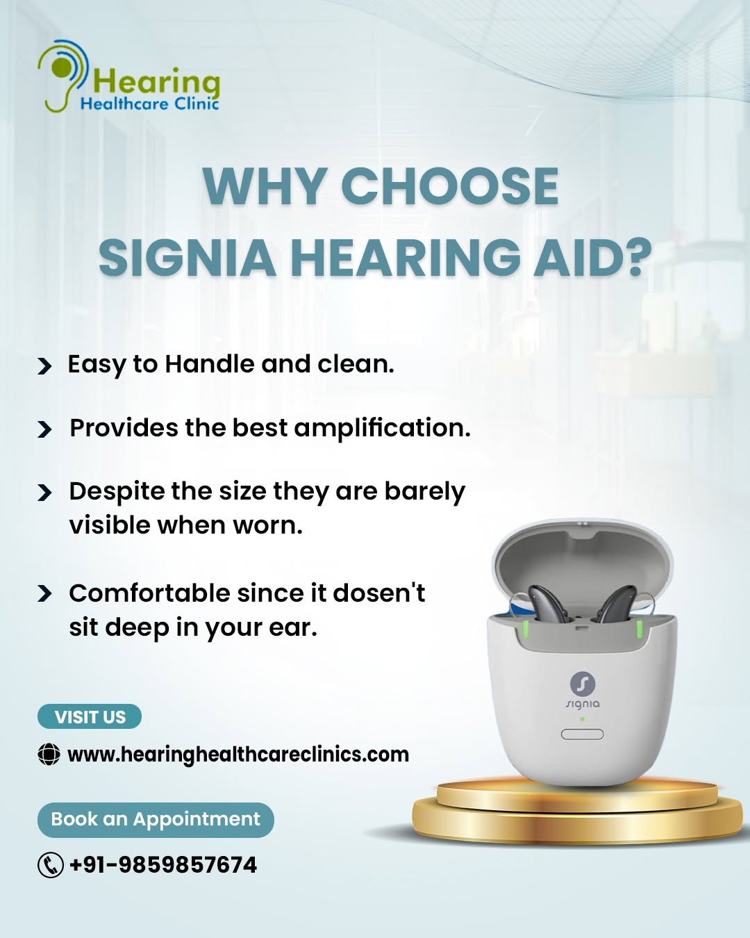 Signia active hearing aid