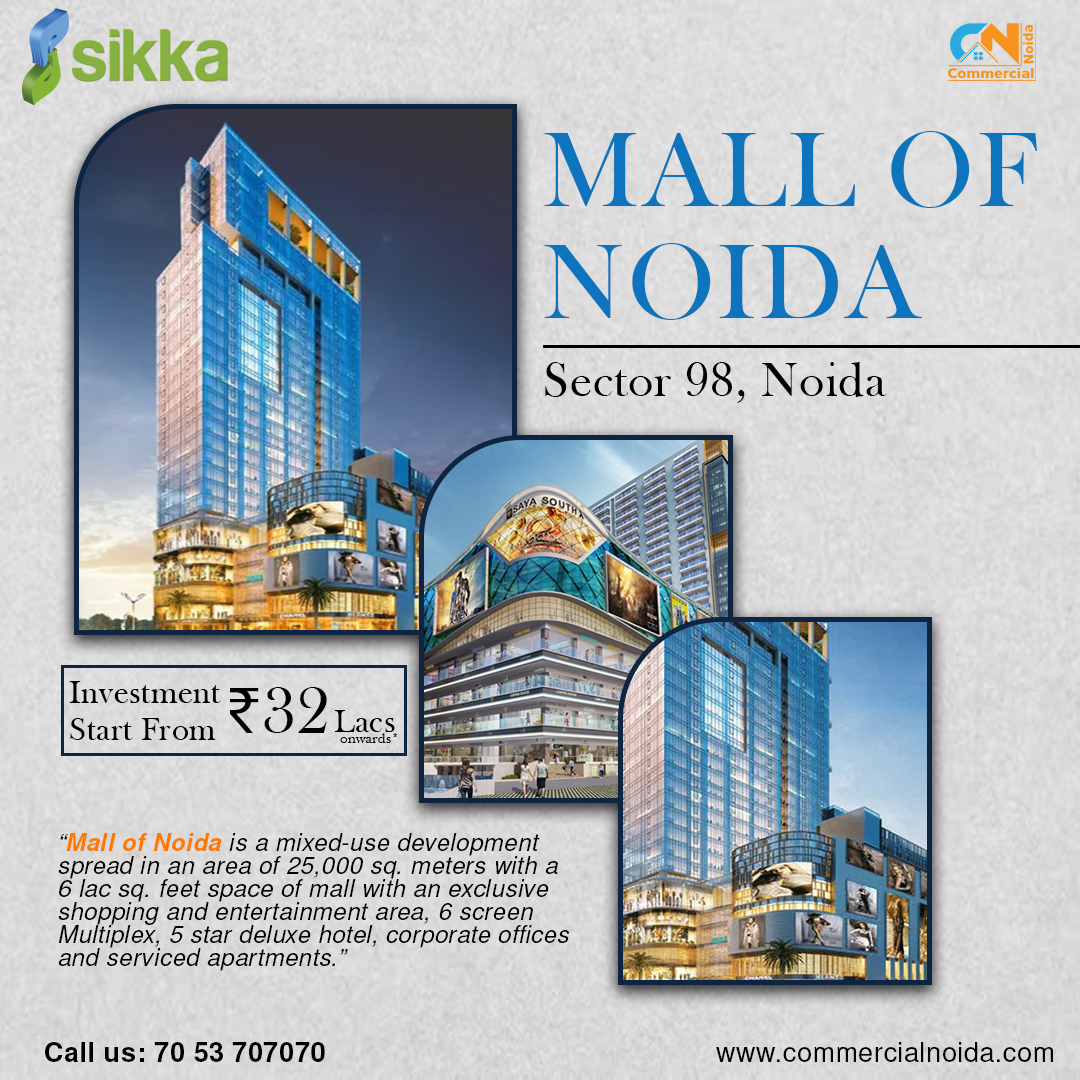 Sikka mall of noida is the most awaited project
