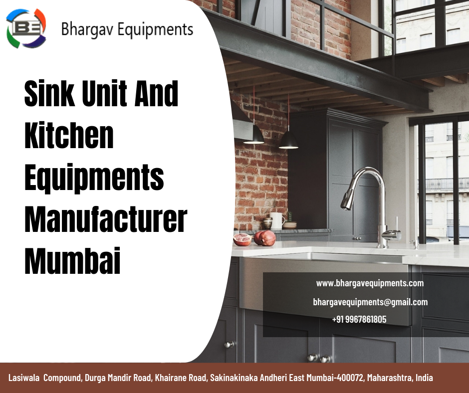 Sink unit and kitchen equipments