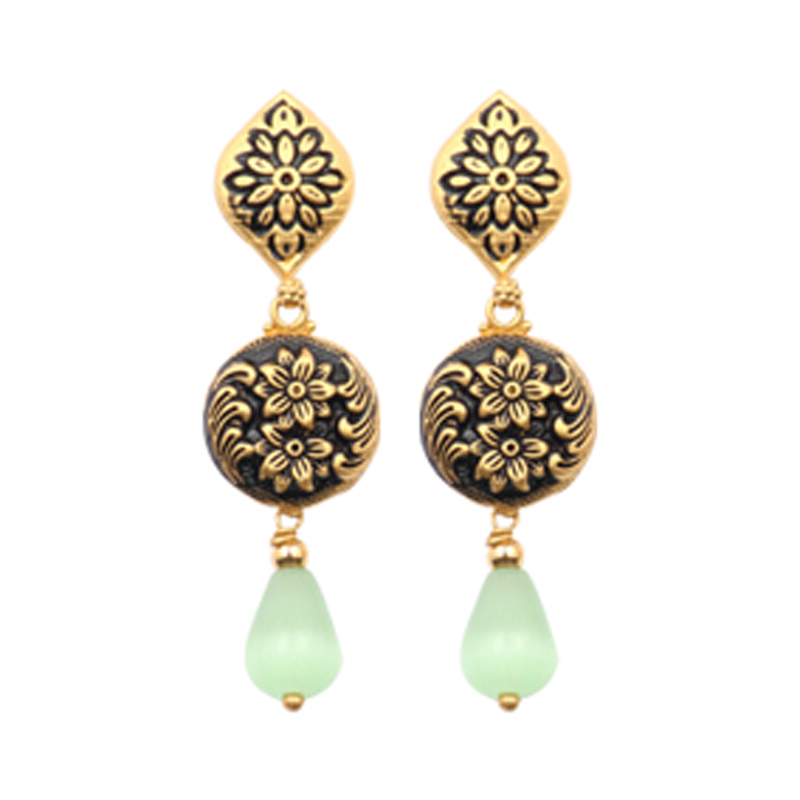 Sky Blue Stone Earring