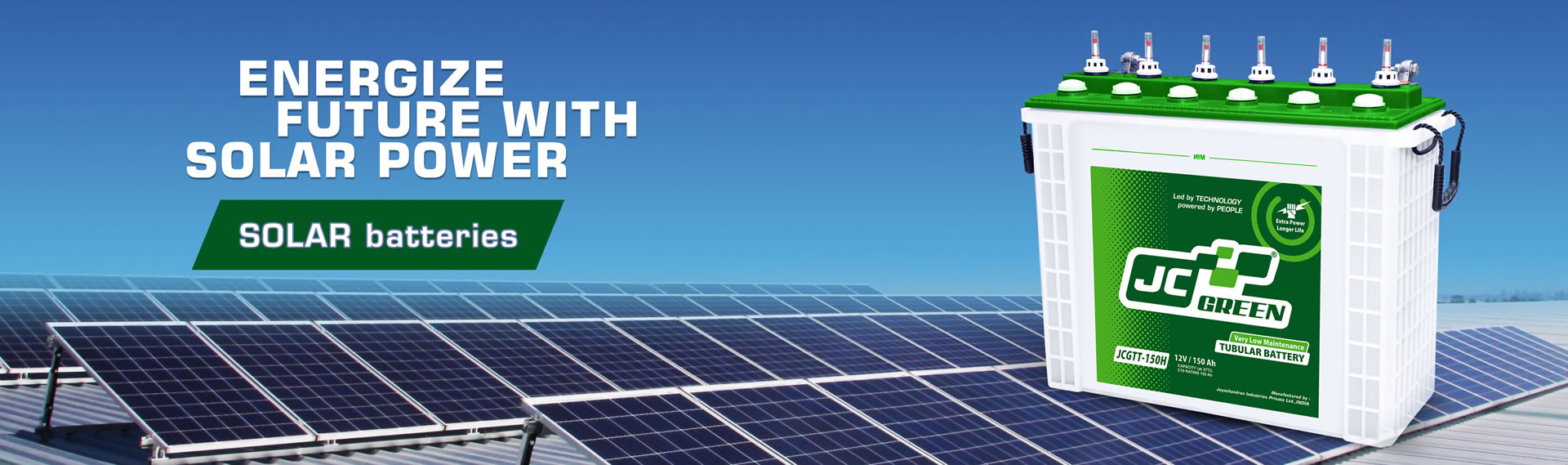 Solar Battery Manufacturers - JC Batteries