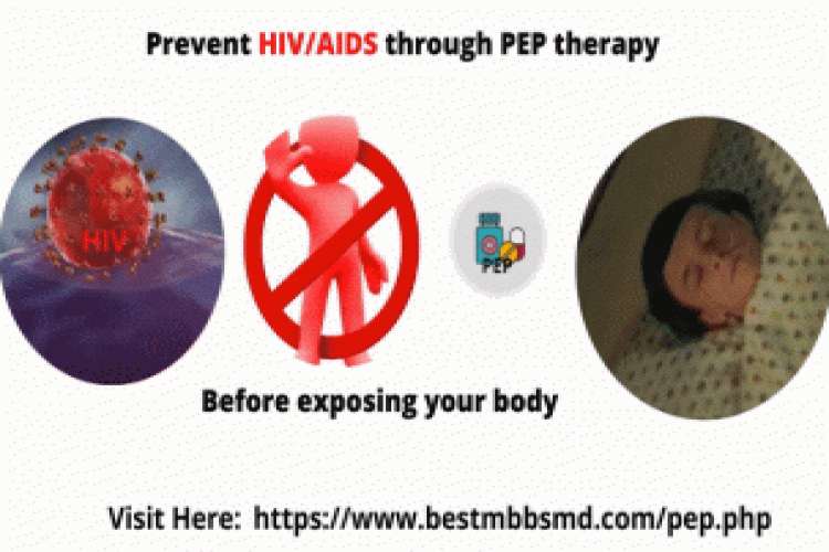 Stop HIV aids through PEP therapy