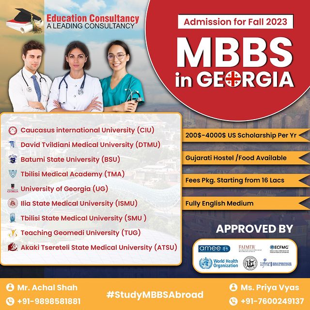 Study MBBS in Georgia with Education Consultancy
