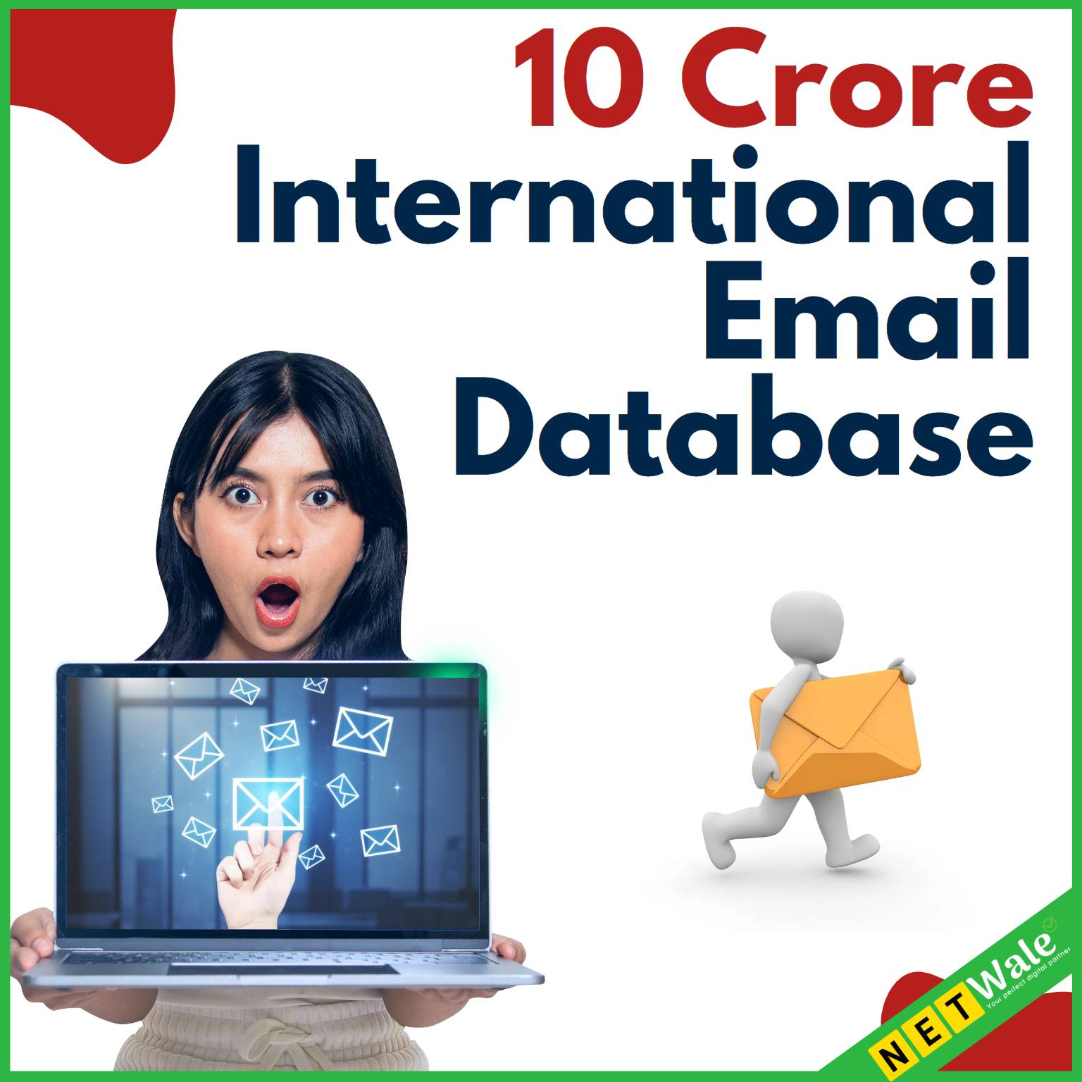Ten Crore International Email Database