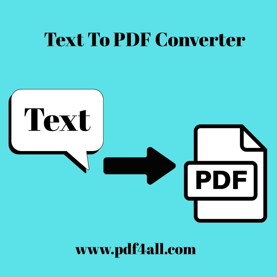 Text to pdf converter