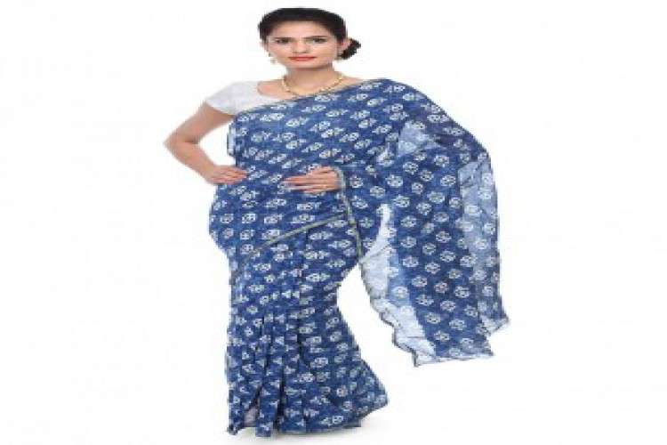 The Best Dabu Print Sarees Manufacturer Rajasthan Fabric