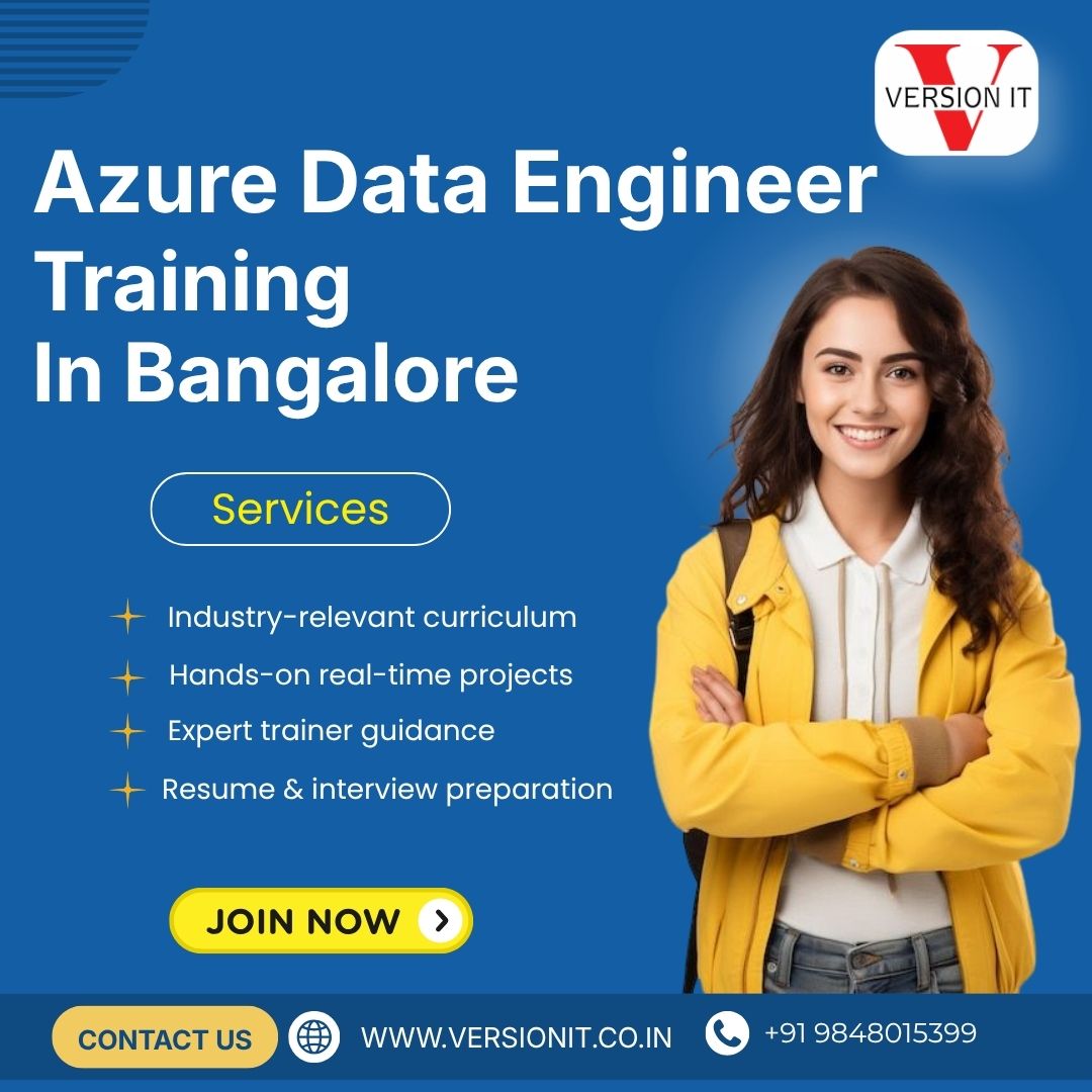 Top azure data engineer training in bangalore - version it