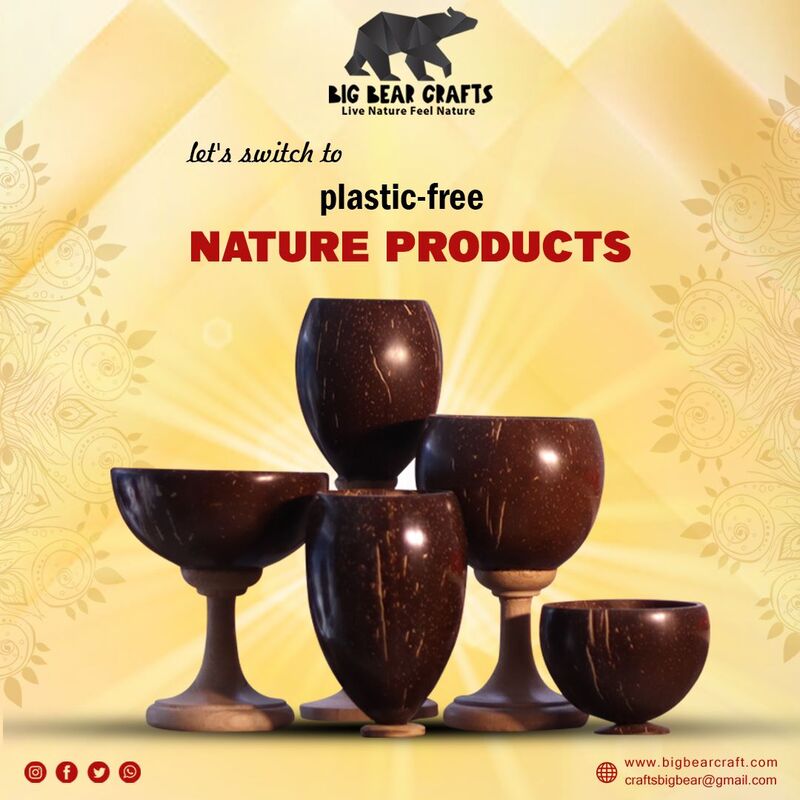 Top Eco Friendly Coconut Shell Products Manufacturer In India