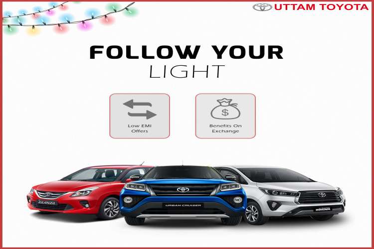 Toyota vehicle sales and Service Center Noida