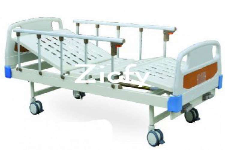 Two Shaking Medical Bed With ABS Material Headboard Amd Footboard