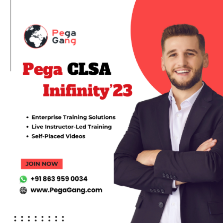 Ultimate pega clsa online training by it experts   pegagang