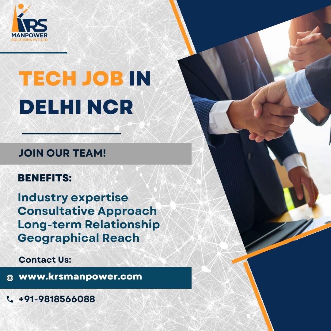 Unlocking opportunities with Tech Job in Delhi NCR