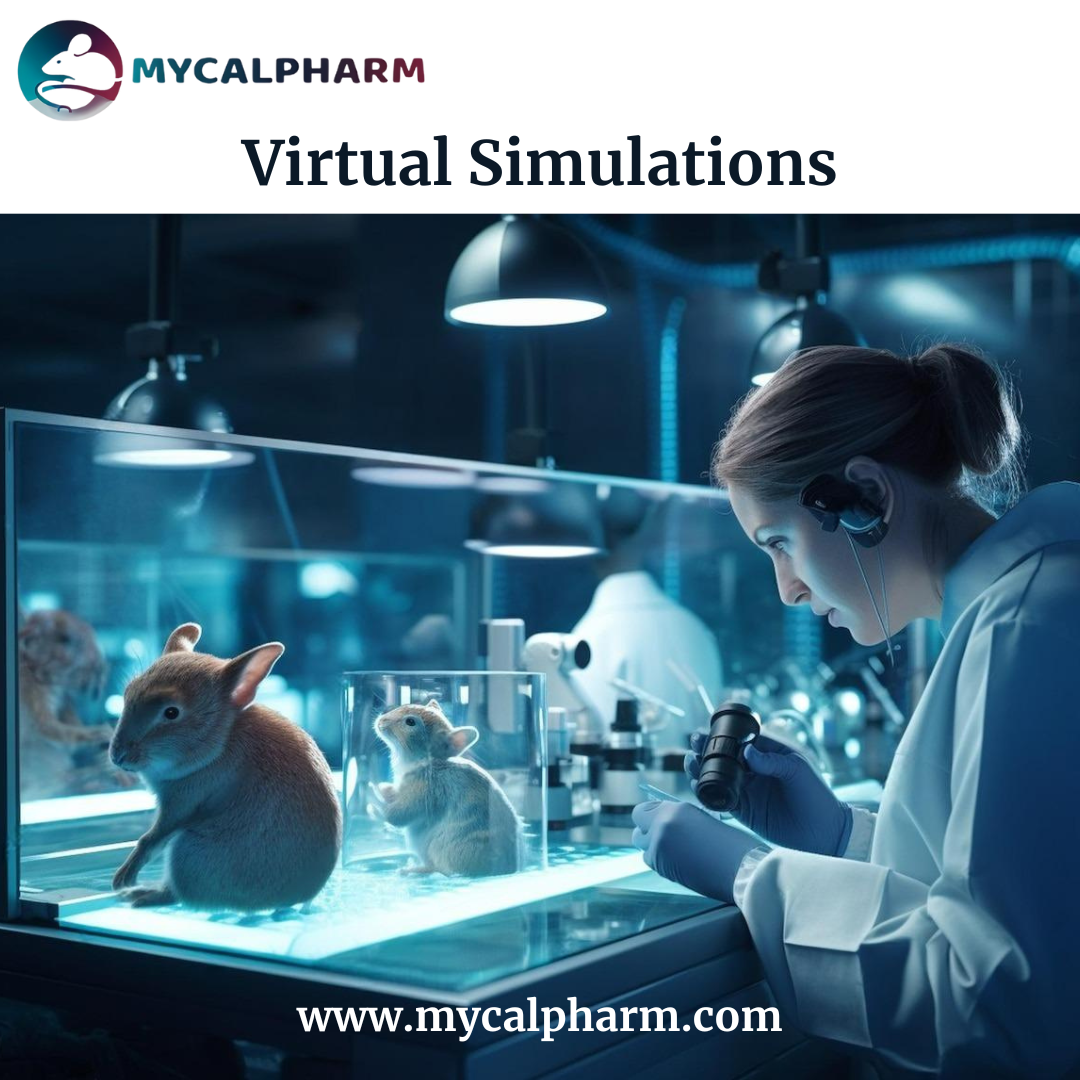 Virtual simulations mycalpharm