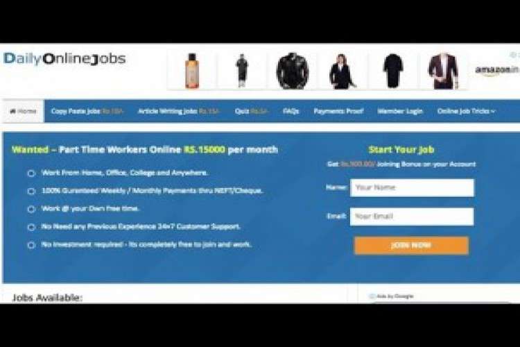 We are Hiring Earn month Simple Copy Paste Jobs