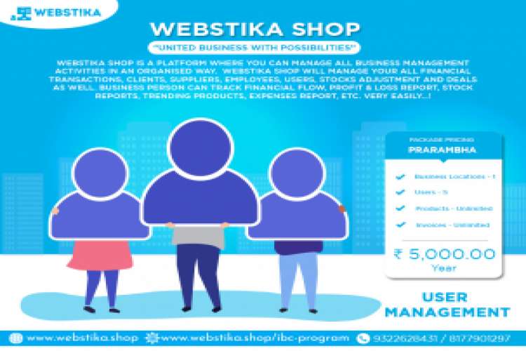 WEBSTIKA SHOP UNITED BUSSINESS WITH POSSIBILITIES