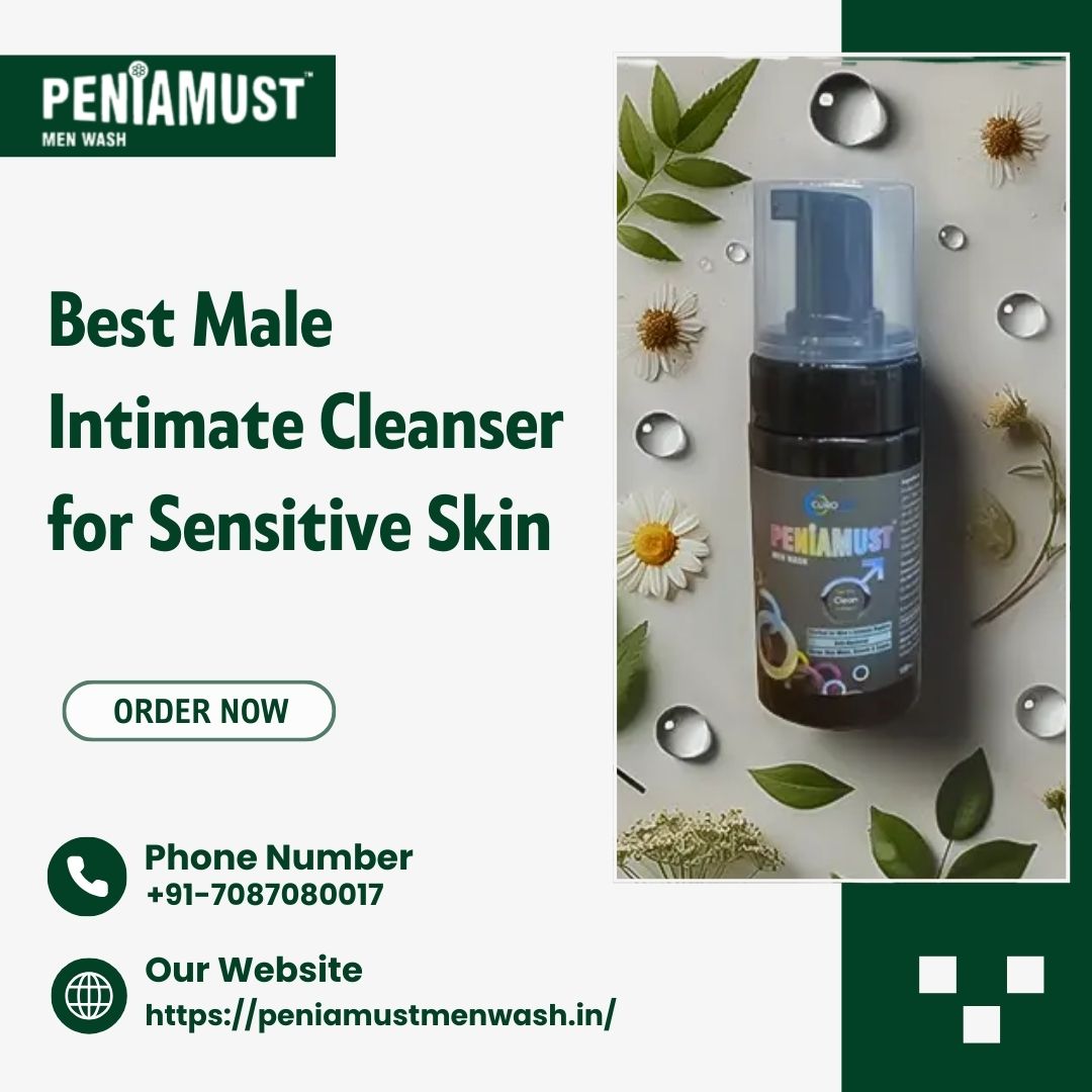 Why using a male genital cleanser is important for hygiene
