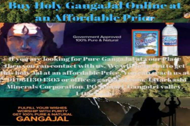Buy holy gangajal online at an affordable price