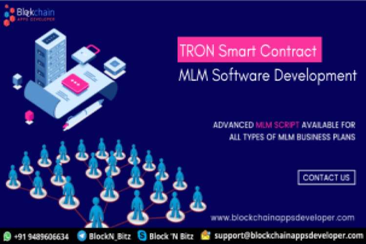 Launch your smart contract based mlm business on tron network