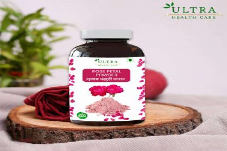 Rose petal powder natural pack